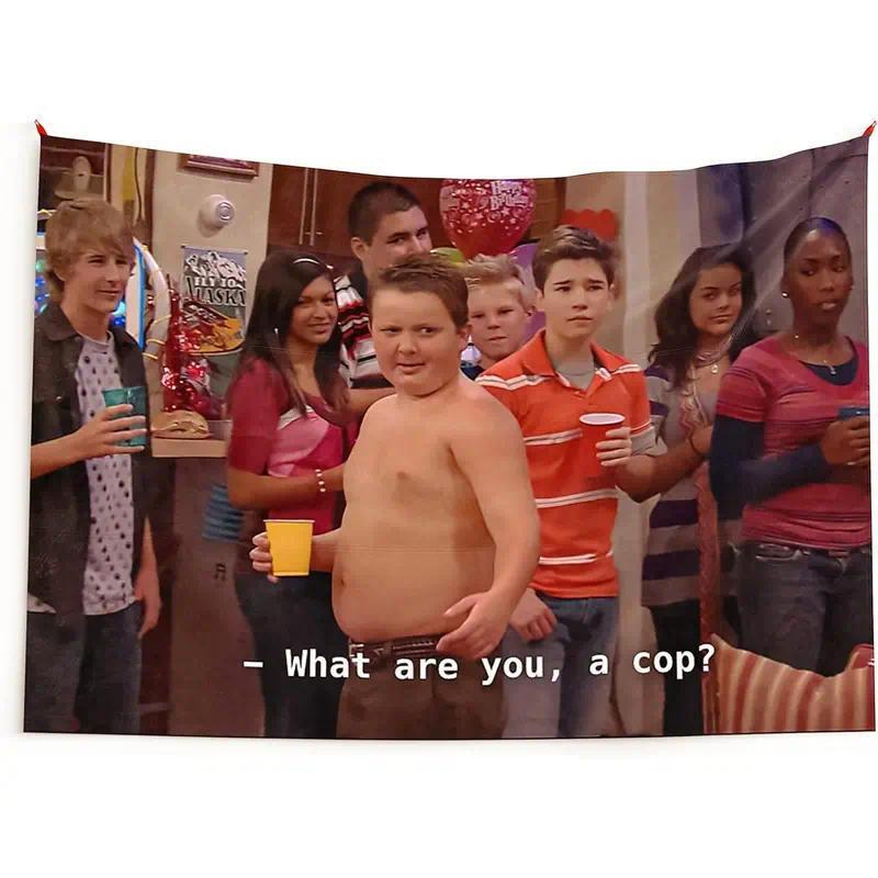 "What Are You, A Cop?" Flag, Funny Flag for College Dorm, Skin-friendly Soft High-definition Meme Flag(Size:60*40inch) Decor boys and girls room decor "What Are You, A Cop?" Flag, Funny Flag for College Dorm, Skin-friendly Soft High-definition Meme Flag(Size:60*40inch) Decor boys and girls room decor