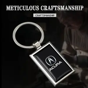 Zinc Alloy Car Keyring Auto Logo Keychain Pendant Decoration For Acura ADX RDX ZDX Integra NSX MDX TLX CDX ILX RLX TL RL