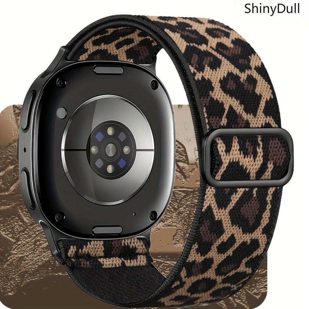 5-Pack Elastic Nylon Watch Bands for Samsung Galaxy Watch 8/8 Classic – Adjustable Solo Loop Strap (40/44/46mm)