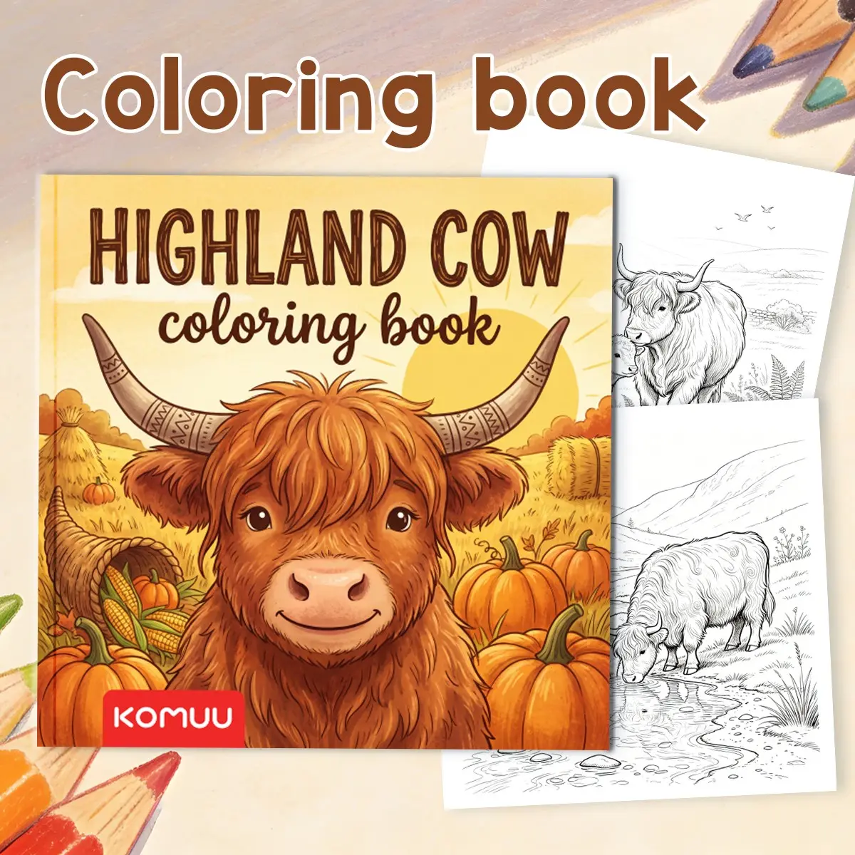 Thickened Drawing Paper Book, 200x200mm Square Size, High-Quality Art Supplies, Ideal for School & Classroom Use, Reusable Coloring Pages