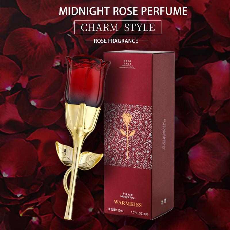 50ml Midnight Rose Perfume for Women, Long-Lasting Eau de Toilette Women's Perfume, Elegant Floral Scents Perfume, Gift for Girlfriend #TOP PICKS