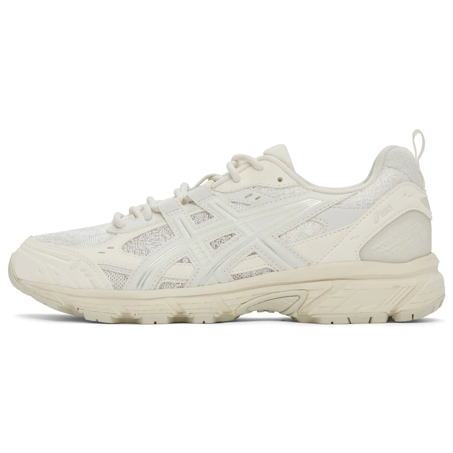 ASICS GEL-NUNOBIKI Lace-Up Low-Top Casual Trainers - Unisex Footwear with Cushioning, Durability, Swan White/House White - Maison Mihara Trending Official Shoes