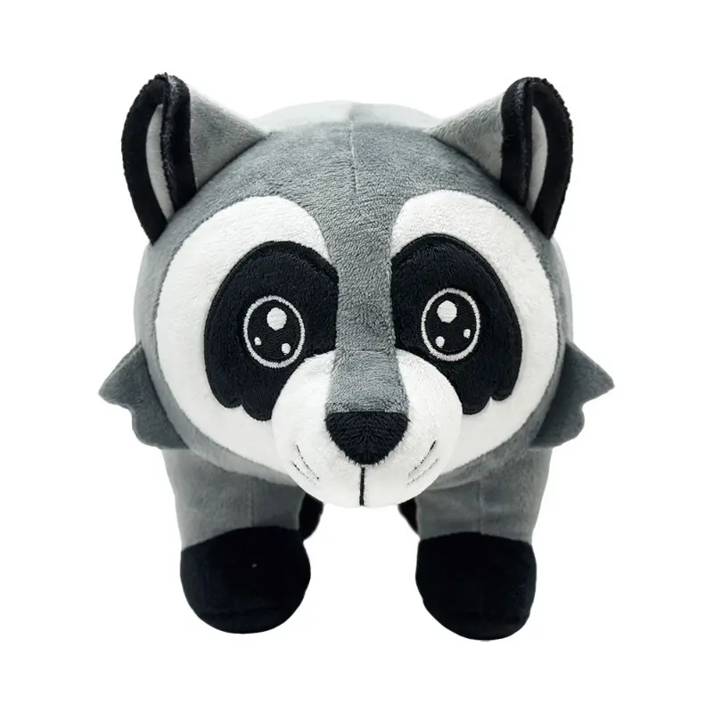 Cute Raccoon Plush Toy, Soft Stuffed Raccoon Animal Plushie Doll, Cartoon Throw Pillow Home Decor, Birthday Gift for Kids