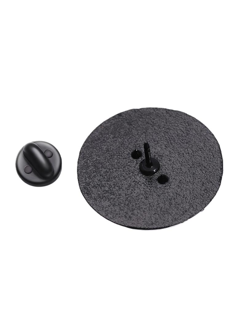 Love Heart & Letter & Colorful Stripe Design Brooch, Clip, Durable Metal Pins, Cute Round Shaped Clothes Brooch, Fashion Accessory for Women & Men, Men Accessories Jewelry