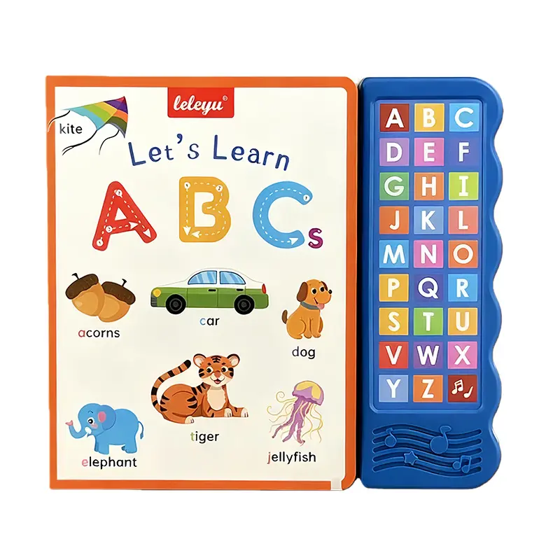 Children's English ABC Learning Alphabet Cards, Early Years Educational Language Toy for Let's Learn Scenarios, Children's English Enlightenment, Unisex