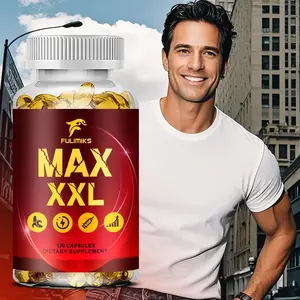 Men's Health Vitamins Capsules, MAX XXL, Tribulus Terrestris, Panax Ginseng, Maca Root, Ashwagandha Support Healthy Lifestyle & Daily Comfort, Premium Gift for Him, Packaging May Vary