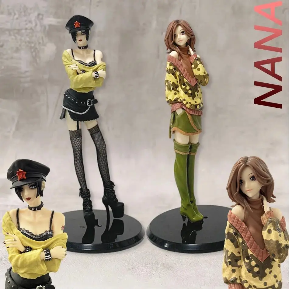 HOT 22cm Nana Gk Figure Komatsu Nana Oosaki Nana Anime Figures 1/8 Scale Model Pvc Statue Collection Doll Room Decoration Gifts
