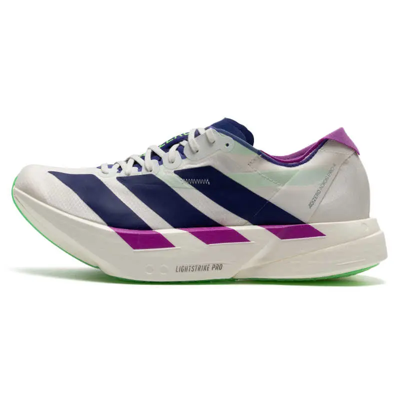 Adidas Adizero Adios Pro 4 Men's Running Shoes with Carbon Plates, Comfortable and Versatile for Marathon and Short-Distance Runs Verifiable, with credentials and supporting global authentication