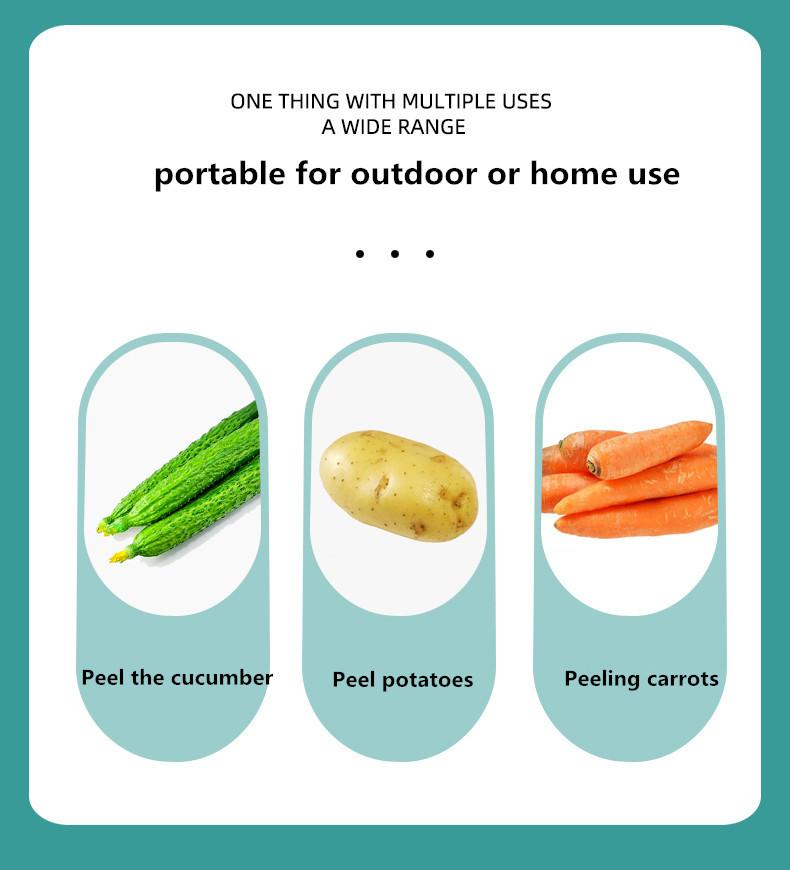 1pc Vegetable Peeler with Non-Slip Handle and Sharp Blade - Effortlessly Peel Vegetables and Fruits with Kitchen