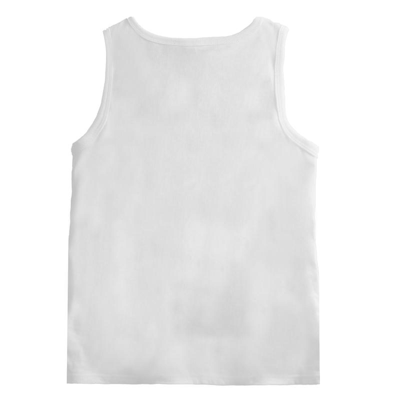 Hawaiian Floral Graphic Tank - Unisex Cotton Tropical Top