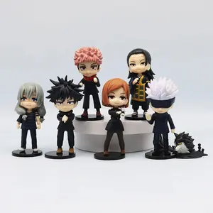 Anime JJK Figures Gojo Itadori Yuji Fushiguro Megumi Action Figure Geto Suguru Kugisaki Nobara Figure PVC Models Toys Gifts