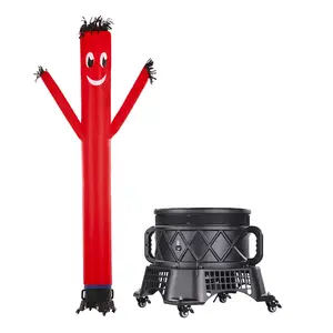 【DealsForYouDays】VEVOR Inflatable Tube Man Set, 20 ft Tall, Wacky Waving Inflatable Dancing Tube Guy with 1 HP Blower, PP Shell IPX3 Waterproof Blower Fan, for Outdoor Advertising Business Store Party