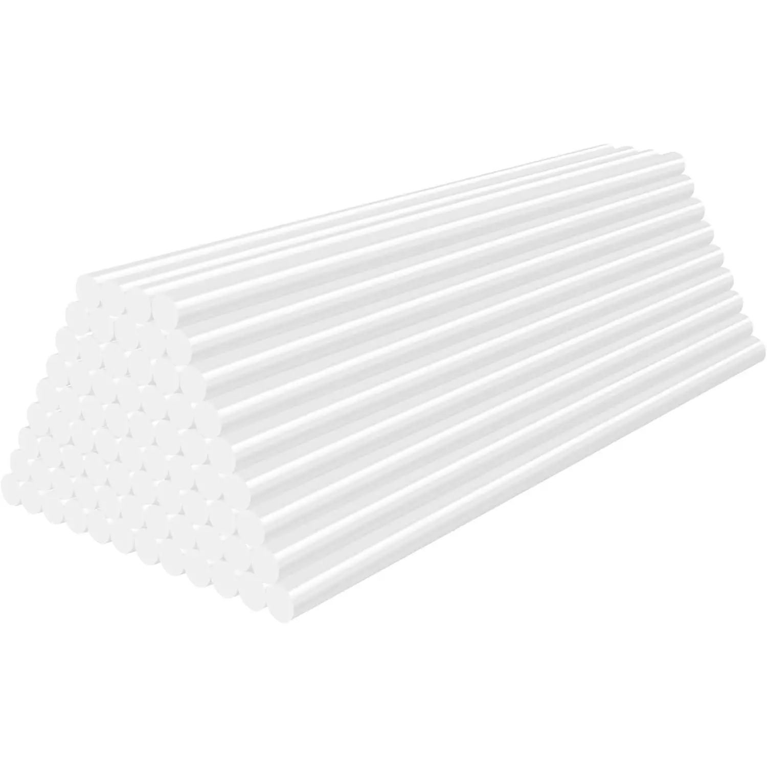 72 Pack White Hot Glue Sticks, 8" Long x 0.27" Dia Mini Glue Sticks for Arts Crafts, DIY, Home General Repair, Holiday Gift Crafts, Bonding, Decoration, Car Dent Repair