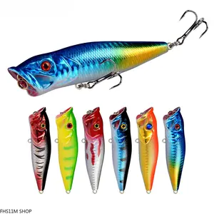 Topwater Popper Lure Set Floating High Visibility Splashing Action Freshwater Saltwater Angling FishingTok CatchAndCook Summer Essentials Unisex Premium Hard Bait