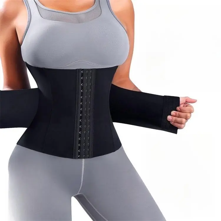 Sauna heat fabric boosts sweat to burn waist fat during workouts