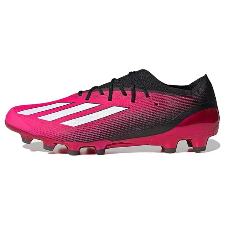 adidas X Speedportal 1 Round Head Comfortable Artificial Turf AG HG Shock Absorption Anti-Slip Wear-Resistant Football Shoes HP4312