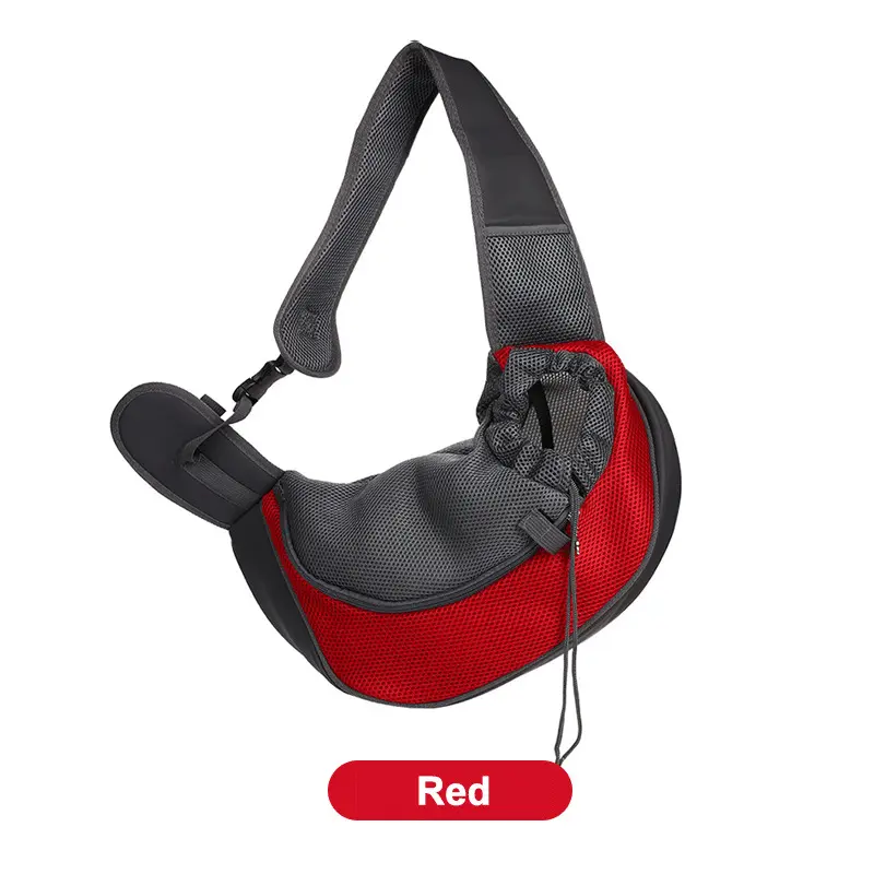 Outdoor Pet Carrier Bag with Head Opening, Breathable Cross body Shoulder Sling, Chest Backpack for Small Cats Dogs Puppy Travel Walking, Breathable Head-Out Design, Multi-Wear Crossbody Shoulder Chest Pet Backpack for Outdoor Use