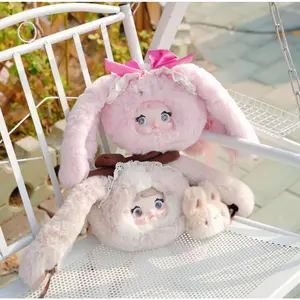 Nommi Collecting Cutie Bags Series Stuffed Plush Doll, Collectible Figurine for Entertainment Enthusiasts