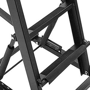 【GARVEE】Topside Automotive Engine Creeper for Auto Repair: 48" to 66" Height, 400 LBS Capacity, with 4 Swivel Casters for Easy Mobility in Black, Yellow, Orange, and White Colors.