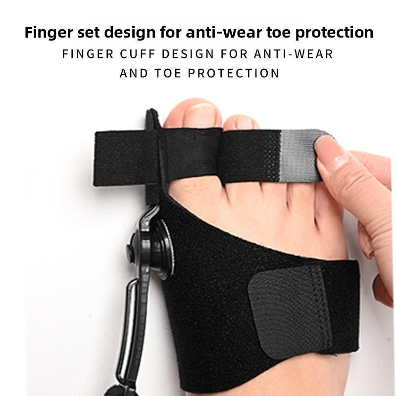 Big toe correction orthotic device for day and night use, adjustable toe separator to fix and straighten the big toe bone Universal Bunion Corrector