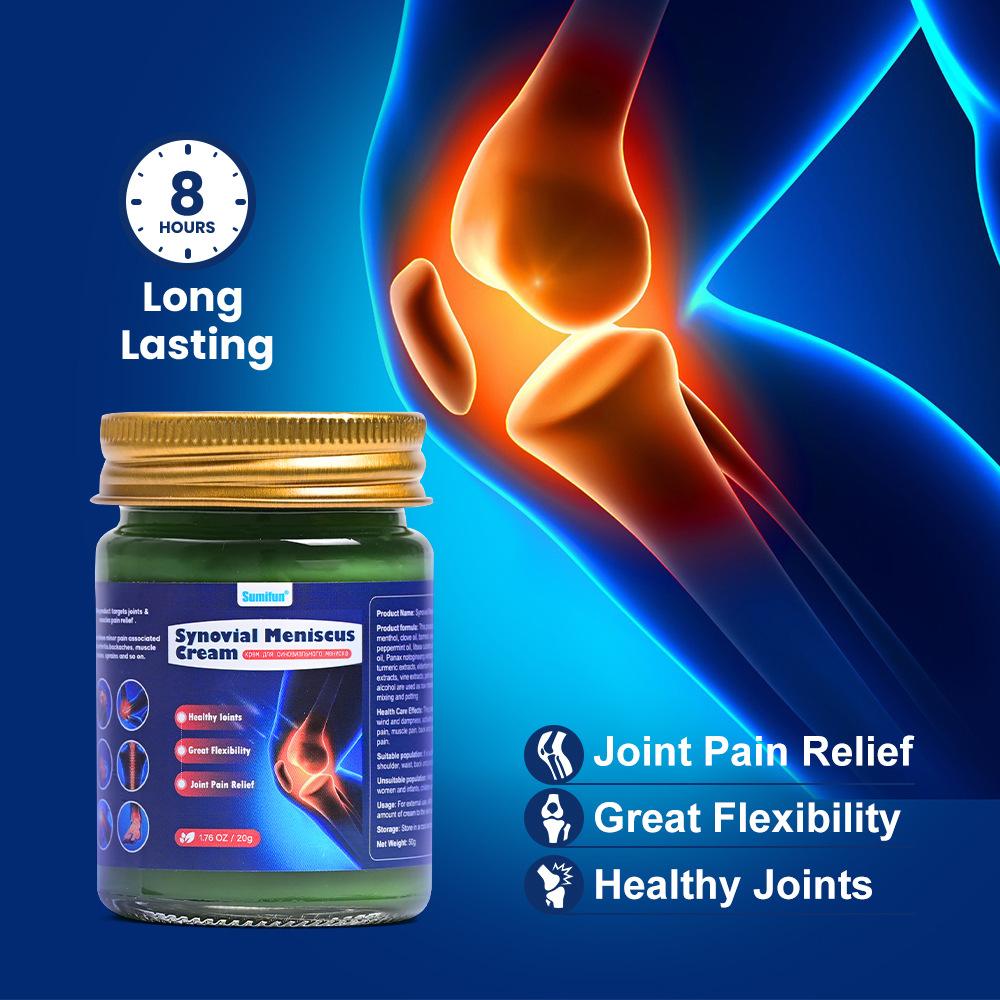 Sumifun Synovial Meniscus Cream 50g - Herbal Joint & Muscle Relief for Comfort & Flexibility - Healthcare Therapy arnica con diclofenac oy naproxen o joint protection bee venom joint relief cream Sumifun Synovial Meniscus Cream 50g - Herbal Joint & Muscle Relief for Comfort & Flexibility - Healthcare Therapy arnica con diclofenac oy naproxen o joint protection bee venom joint relief cream