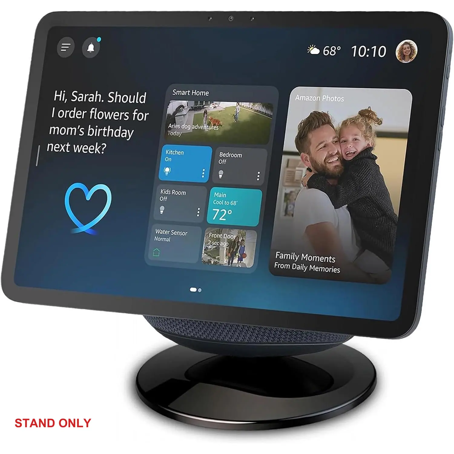 (stand only)Adjustable Stand for Show 8 & 11 (2025 Releases, Sold Separately) | Adjustable Design to Improve Viewing Angle | Swivel and Tilt Accessories Compatible with Show 8 & Show 11 & iPhone Models