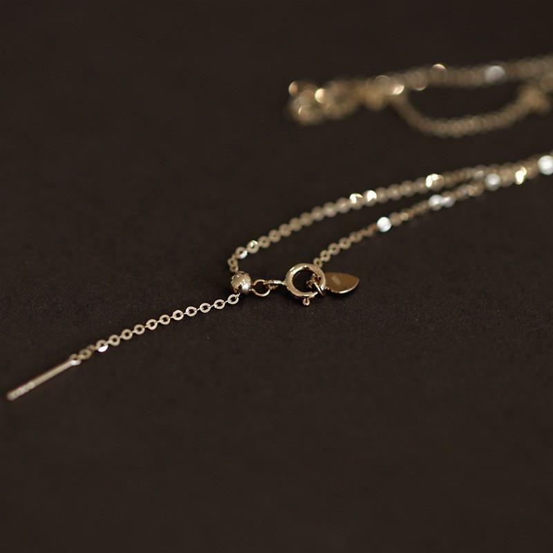 Sterling Silver 925 Personalized Name Necklace Custom Initial Letter Pendant Dainty 14K Gold Plated Cute Mini Jewelry Gift For Her Him Couple Anniversary Birthday Present