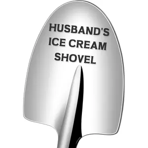 Funny Gifts for Husband Christmas Birthday Anniversary Valentines Fathers Day - Husband's Ice Cream Shovel Spoon - Husband Stocking Stuffers Unique Mens Cool Presents for Husband from Wife
