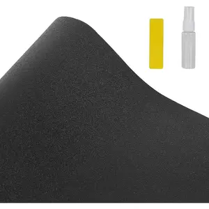 Fish Tank Background Backdrop Electrostatic Adhesive No Glue Easy Install Reusable 11.8"H×39.4"L Black