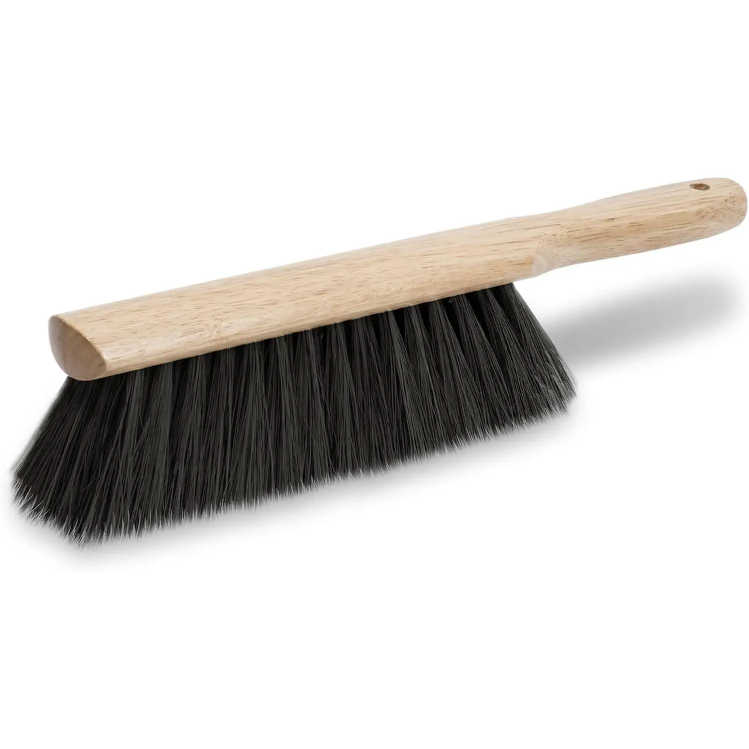 13.5-Inch Beaver Tail Brush, 1/2-Inch Nap, Black Paintbrush