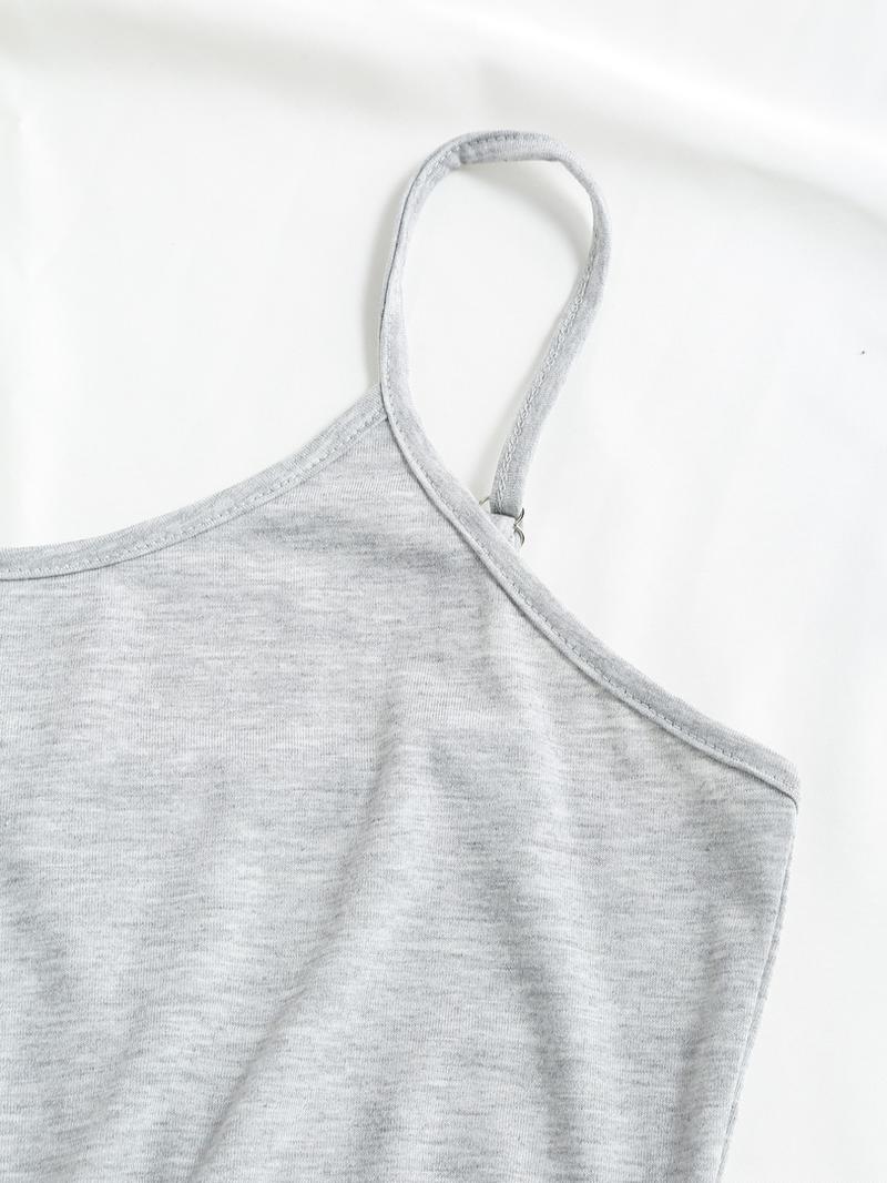 Women's Solid Long Sleeve Hooded Top & Wide Leg Pants & Cami Top Set, Casual Fashion Cozy Breathable Three-piece Outfits for Daily Outdoor Wear, Ladies Clothes, Womenswear