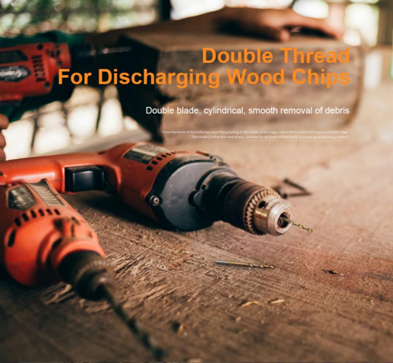 99-piece titanium-coated twist drill set, multi-functional high-speed steel drill bits, universal drilling tools for metal and woodworking