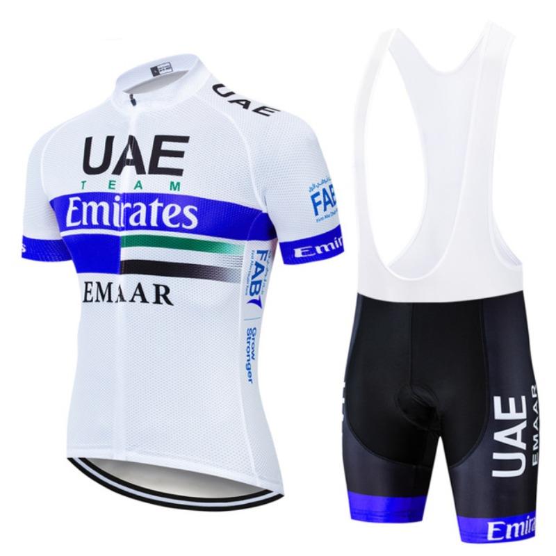 Summer short-sleeved cycling suit, quick-drying road bicycle, bicycle overalls, men's cycling suit. bib tracksuits men