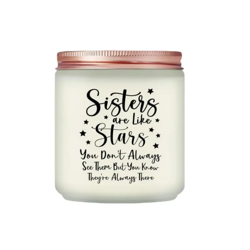 Sisters Gifts from Sister - Christmas Mother's Day Birthday Gifts for Big Sister - Sisters Candle Romantic Candle Gift