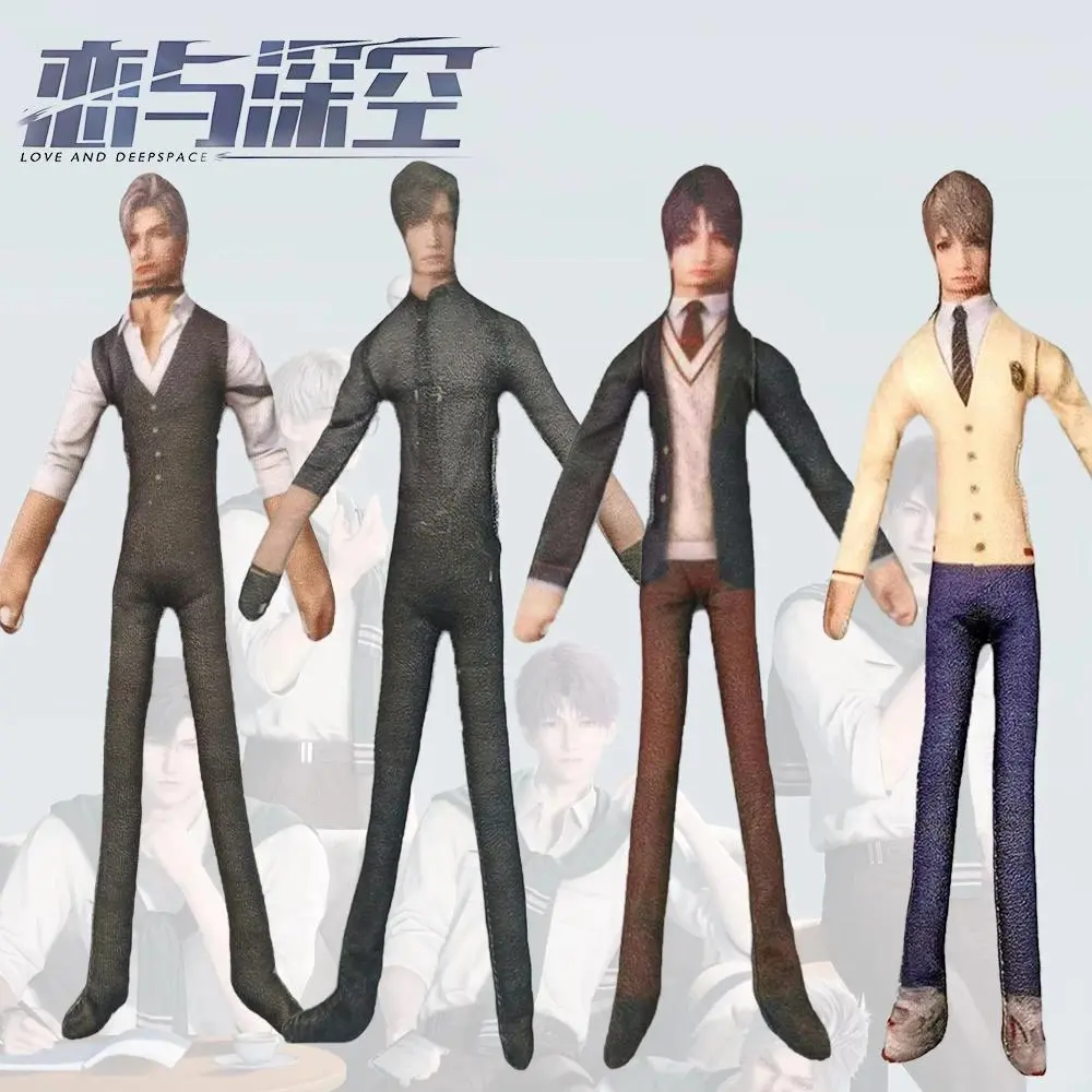 Game Love and Deepspace Zayne Xavier Rafayel Sylus Caleb Cosplay Doll Plush Stuffed Dolls Abstract Joint Flexible Figure Props