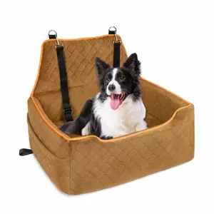 Car Dog Seat for Medium to Large Dogs, Universal Fit for All Seasons, Washable Pet Car Seat, Comfortable and Durable Design
