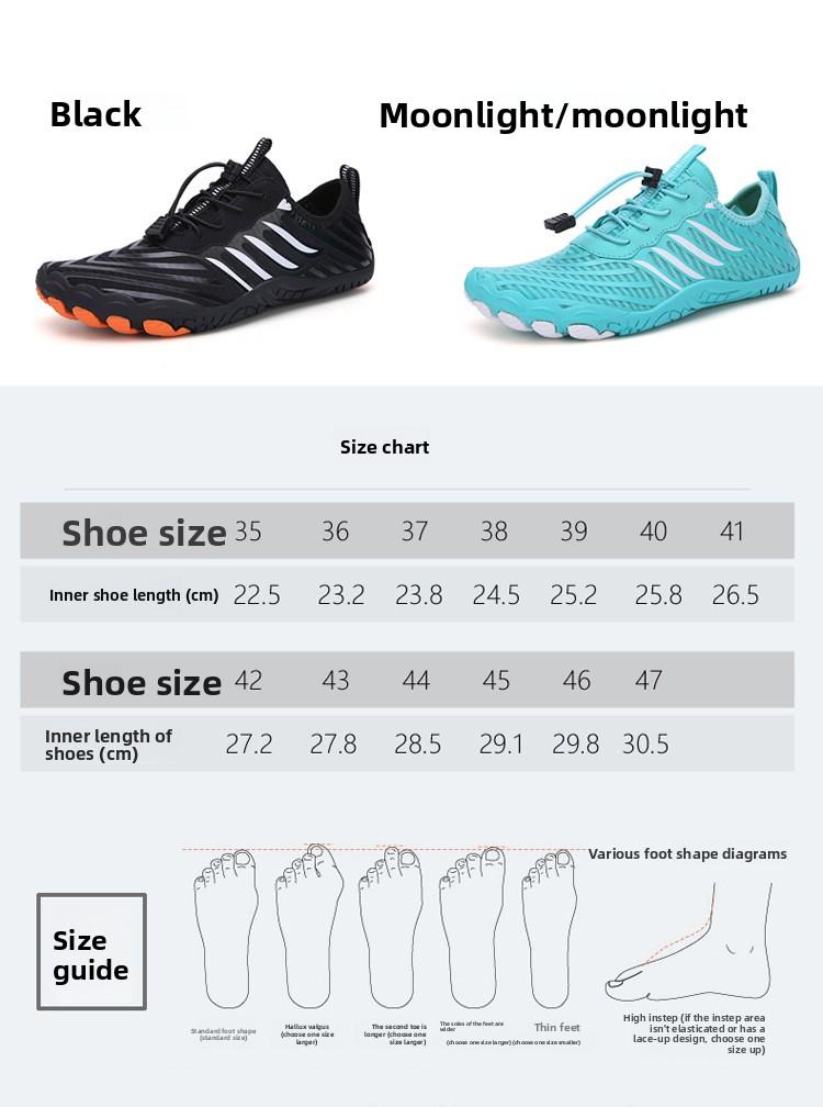 Mesler Water Shoes for Men Women Barefoot Quick-Dry Aqua Sock Outdoor Athletic Sport Shoes Kayaking Boating Hiking Surfing Walking#SpringStatements Greenish