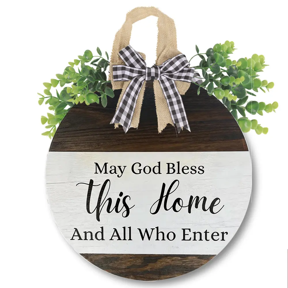 Christian Front Door Decor | Christian Wreath | Christian Decor | Front Door Wreath | Door Hanger | Door Wreath