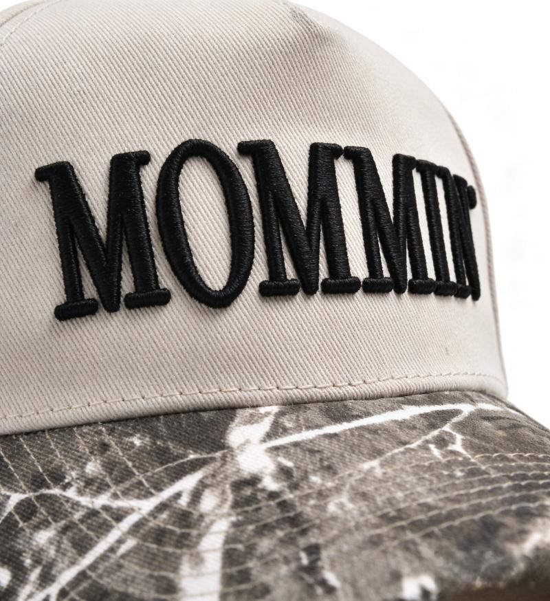 2026 New Spring/Summer Color-Block Baseball Cap, Sunshade Duckbill Cap with 3D Embroidered Letters, MOMMIN Unisex
