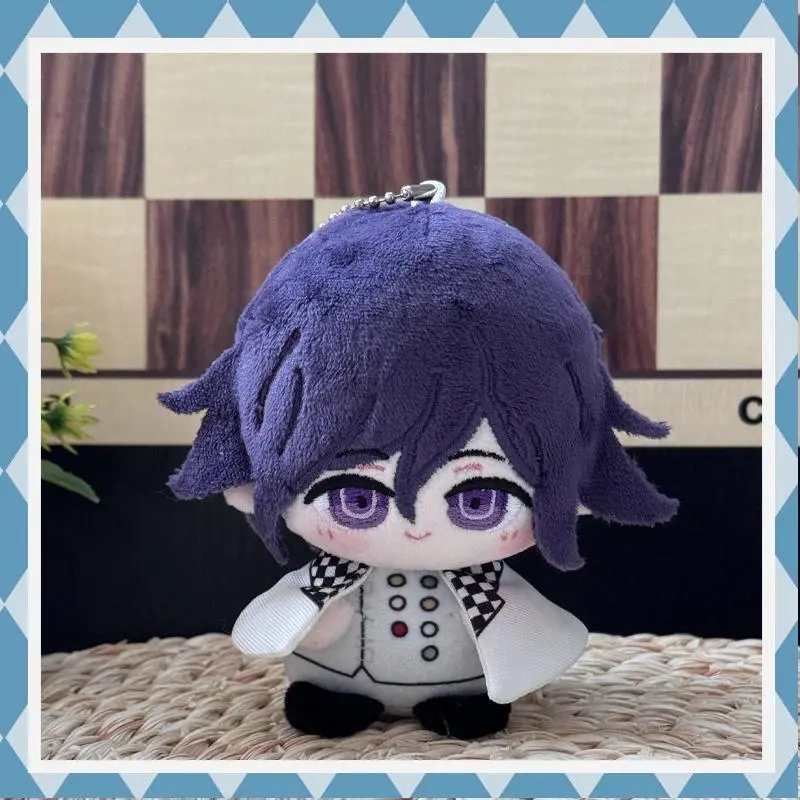 Anime Game Danganronpa3 Kokichi Oma Kawaii Cosplay Cotton Dango Doll Keychain Pendant Plushie Mini Keyring Toy Figures Fans Gift