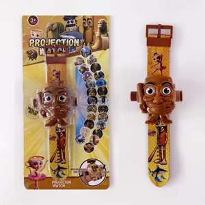 Kids Digital Projector Watch with 24 Image Slides, Adjustable Character Strap