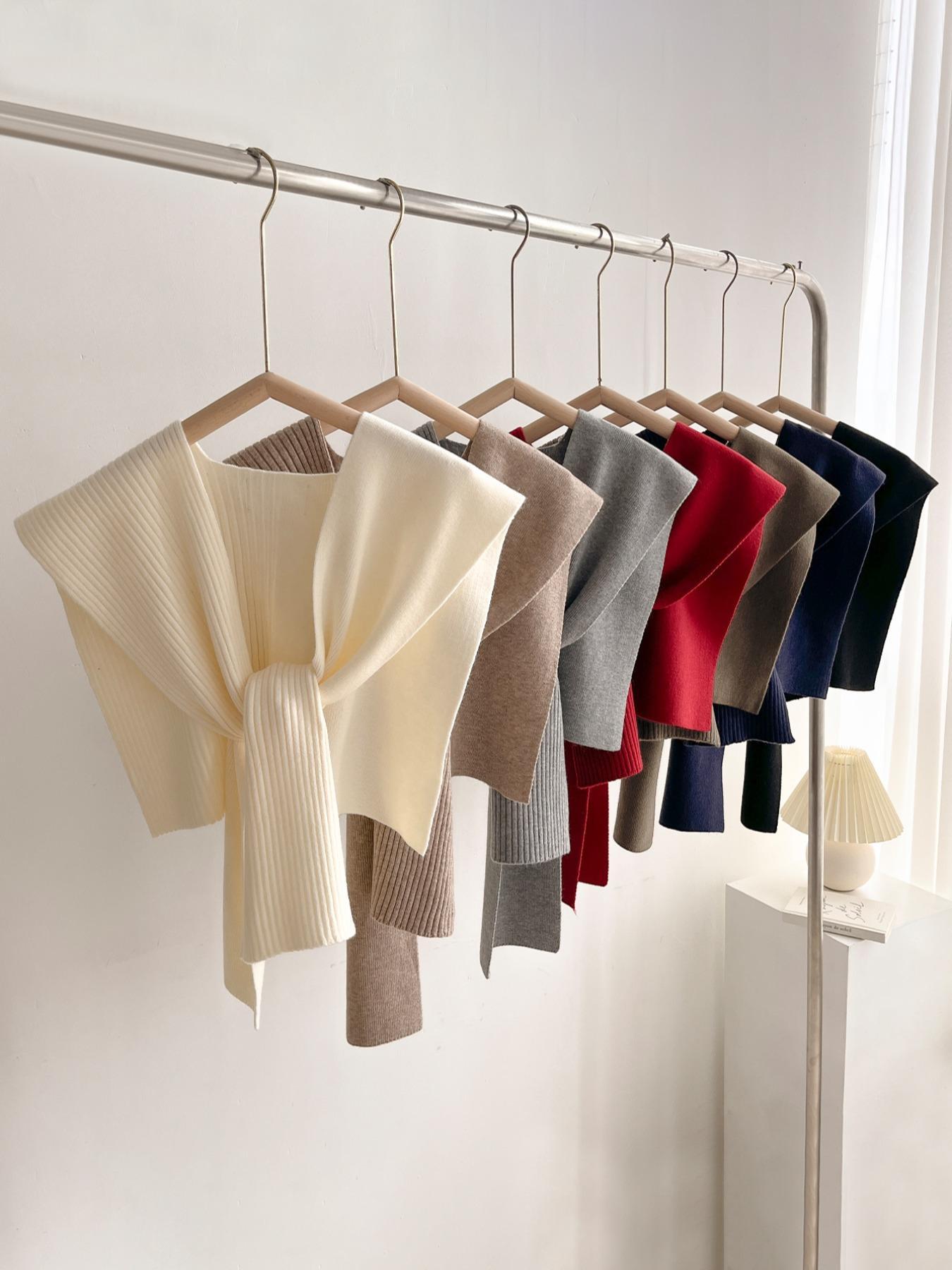 Solid Color Scarf, Head Scarf, Casual Versatile Shawl for Women, Fashionable Accessories for Daily Wear, Trendy All-match & Exquisite Scarf for Birthday Gift