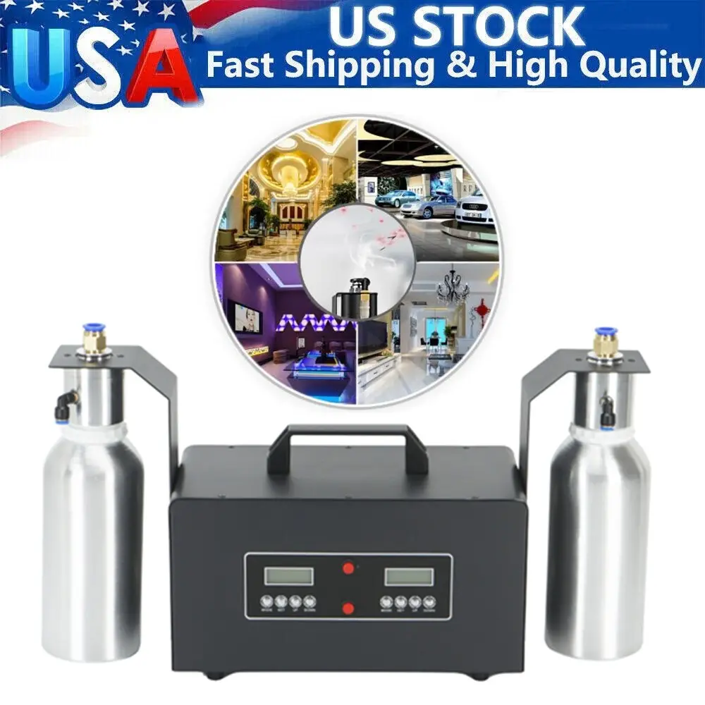 Smart Setting HVAC Double Scent Diffuser Commercial / Residential Up To 6000m³