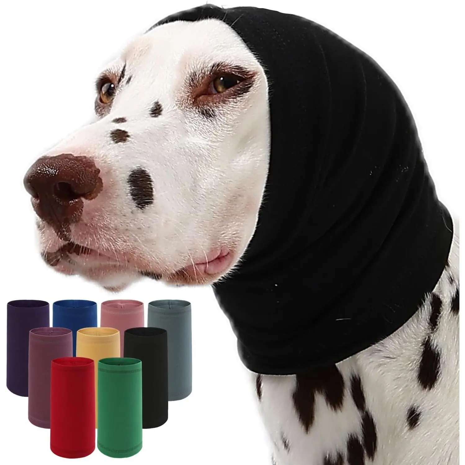 Dog Calming Hoodie with Sleeves & Quiet Head Cover - Anxiety Relief, Anxiety Aid, Noise Protection for Grooming, Thunder, Fireworks
