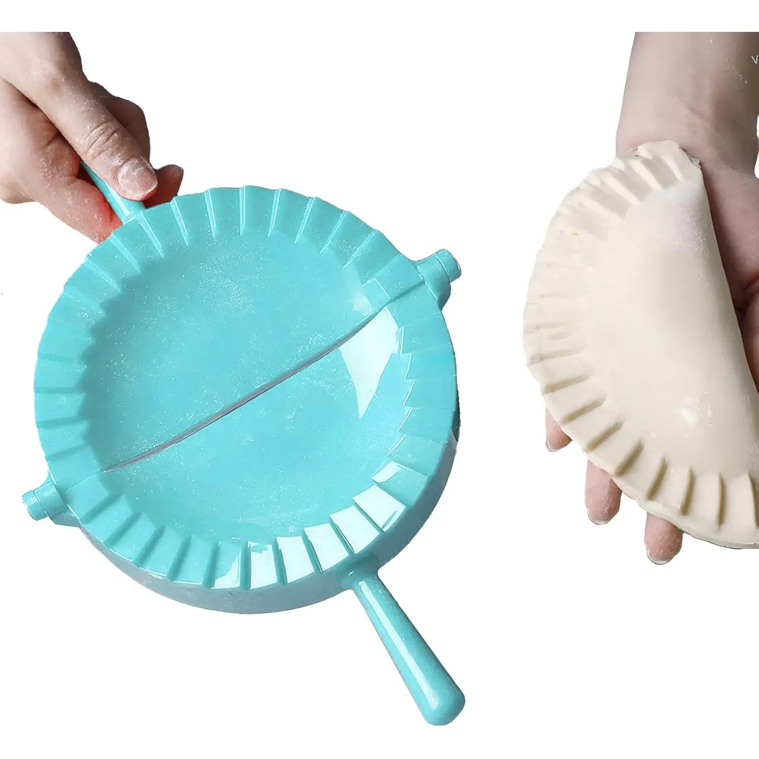 6 inch Empanada Maker Press, Dumpling Maker, Tortilla Folder | Professional Mold Ravioli Dumpling Tortilla Folder - Quesadilla - Empanadas, Pierogi, Samosa, Calzone, Momo Mold