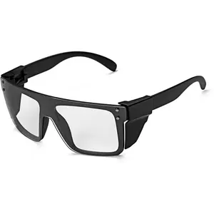 UV400 Transition Photochromic Safety Glases Light to Dark Grey Lens ANSI Z87 Impact Approved