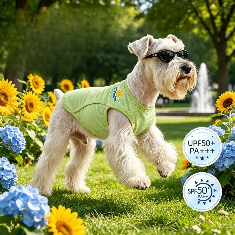 Dog Cooling Vest with Tie Dye Fabric, Advanced Cooling Technology, SPF 50 UV Sun Protection, Lightweight for Summer Heat Relief on Hikes & Walks
