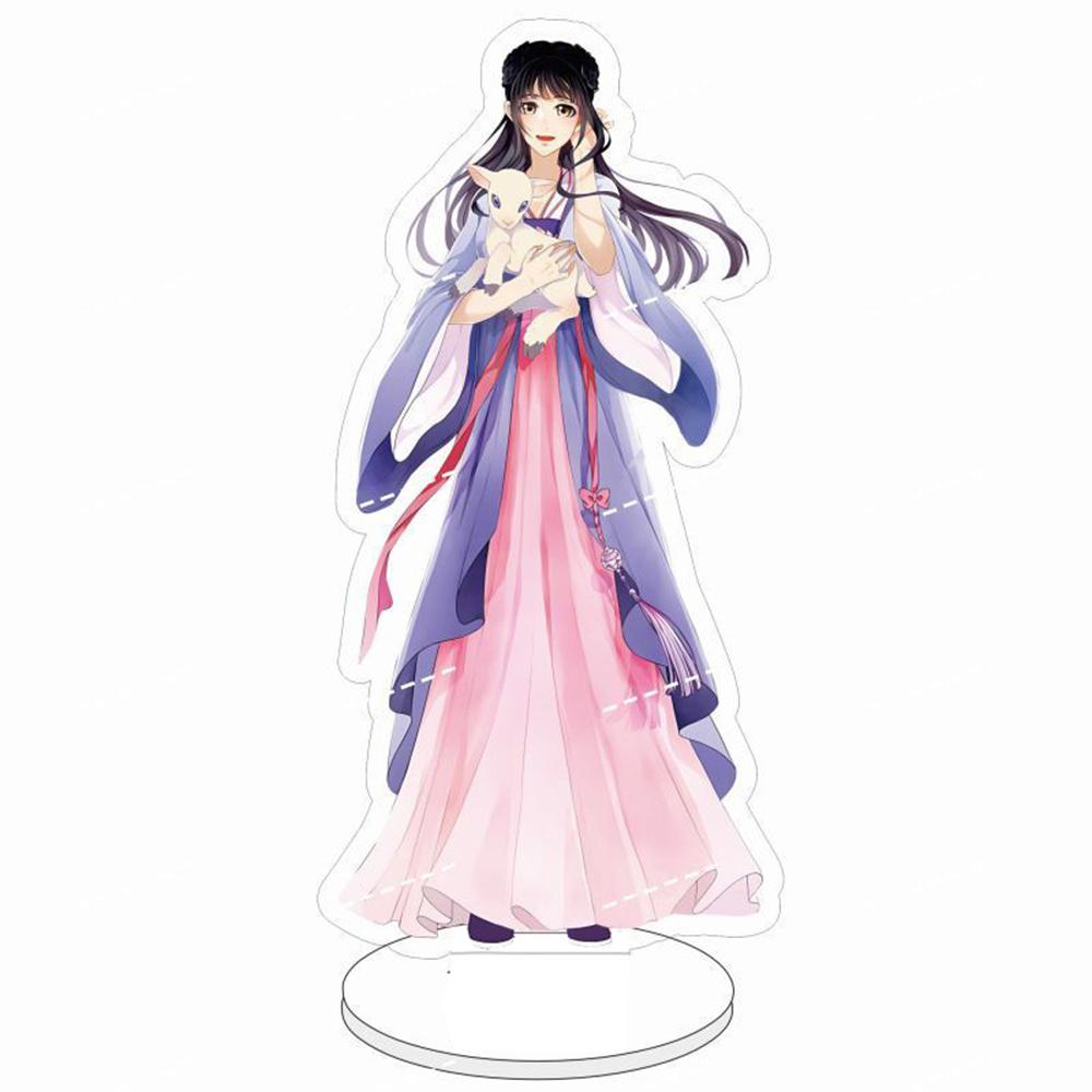 15CM Hot Anime Acrylic Stand Model MO DAO ZU SHI Cartoon Figures Wei Wu Xian And Lan Wang Ji Su She Collection Gifts