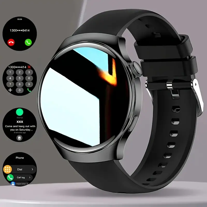 2026 New Multi-Function Smartwatch, 1.5 Inch Large Screen, Bluetooth-compatible, Android & iOS, Music Player, Notifications, Unisex Gift