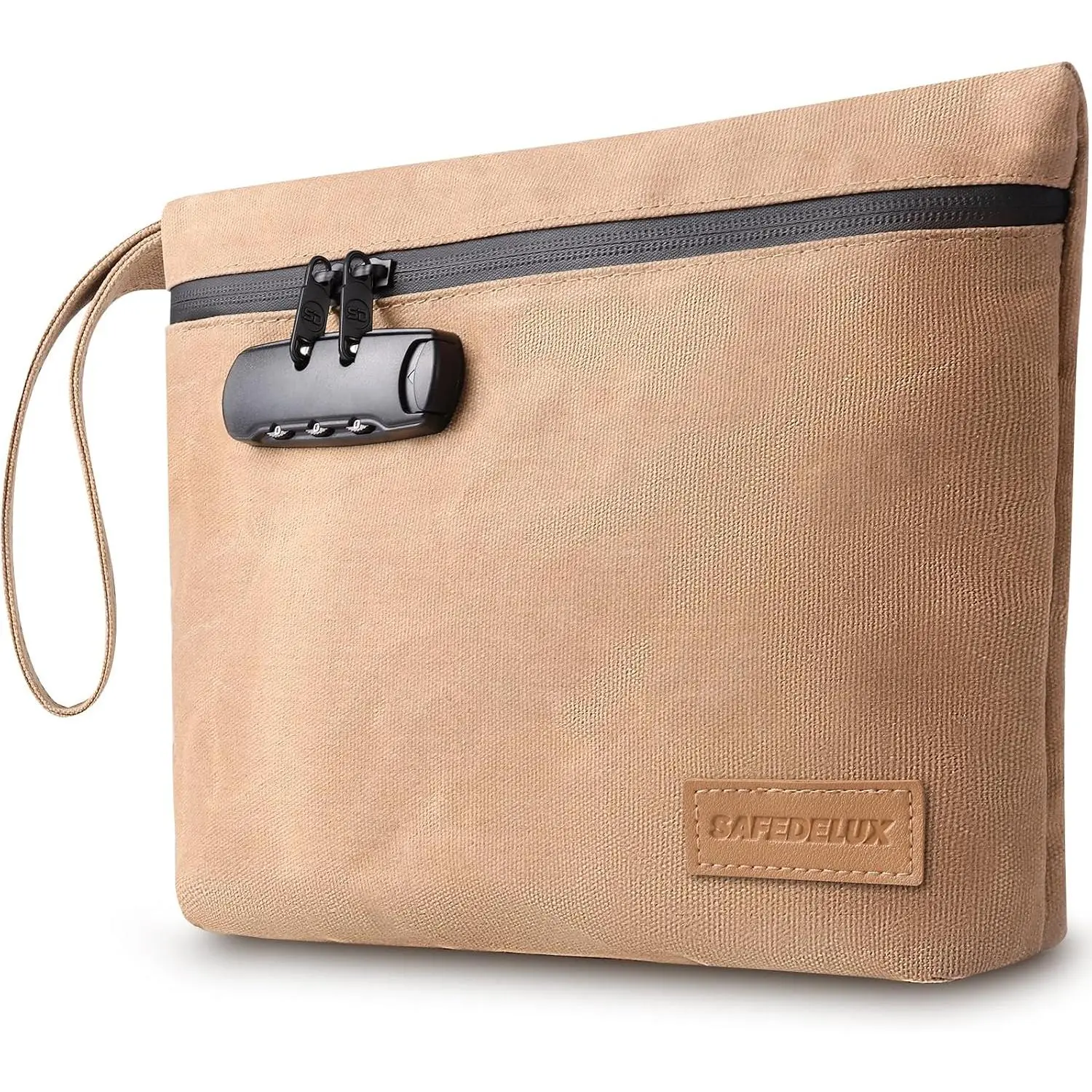 Smell Bag with Combination Lock Travel for Home & On-the-Go